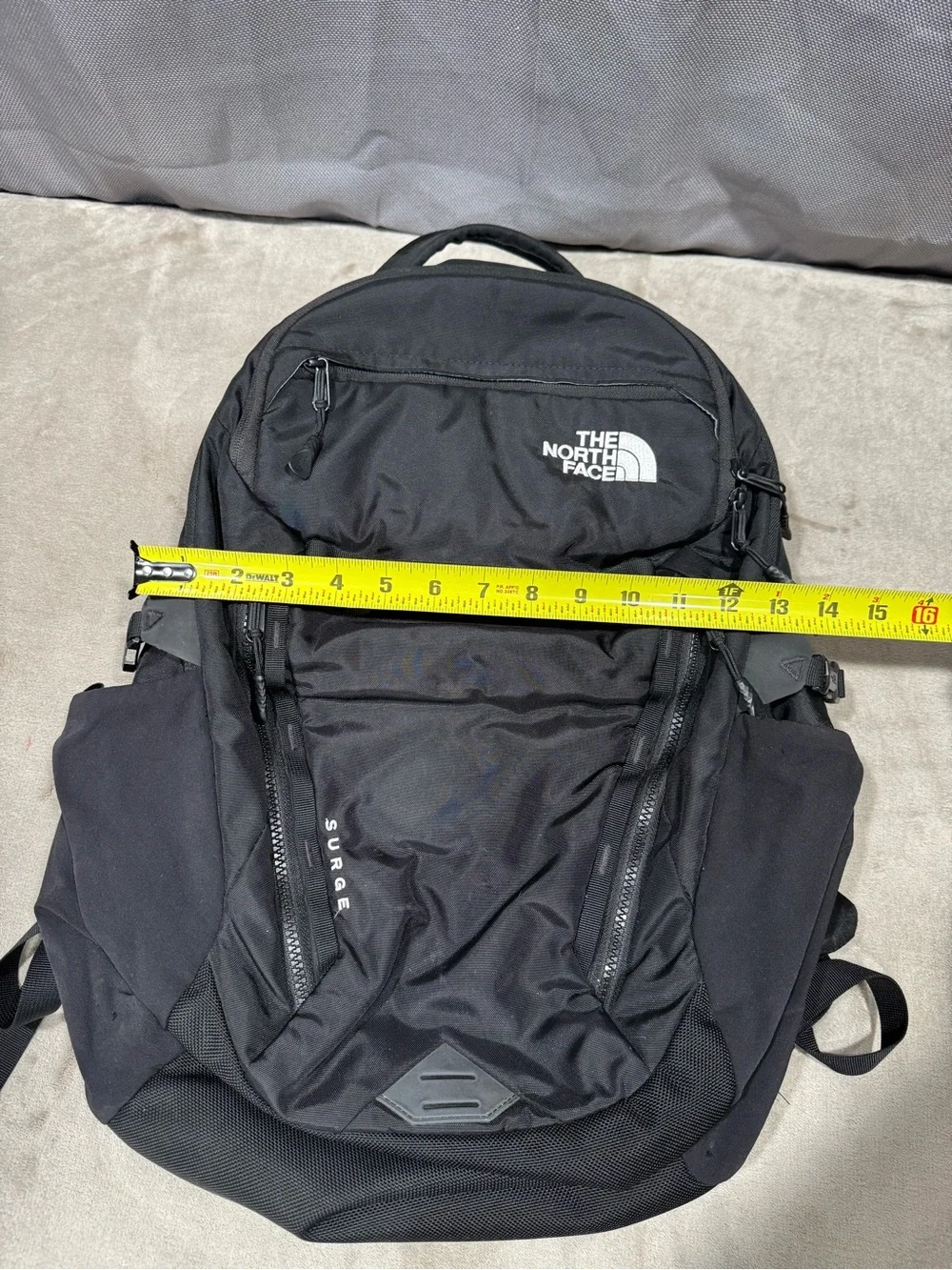 The North Face Black Surge Backpack